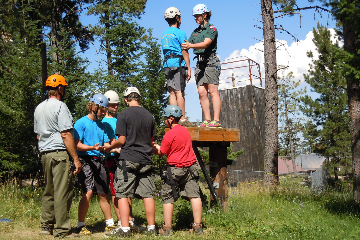 Boy Scouts of America outdoor team skills experience. – Photo Credit ...