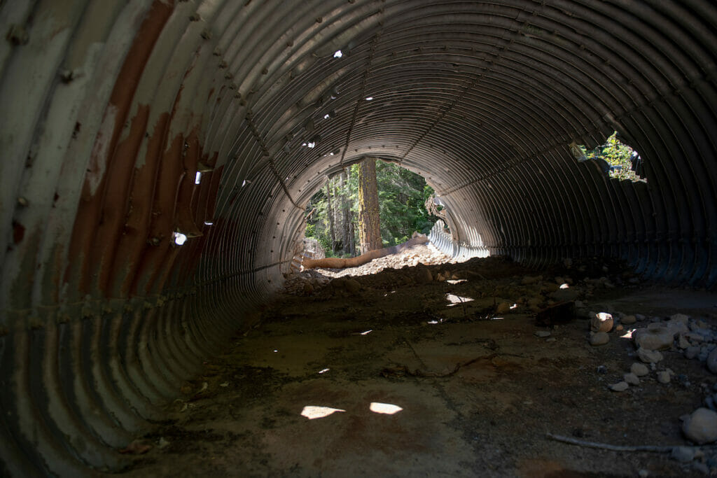 culvert in Oregon