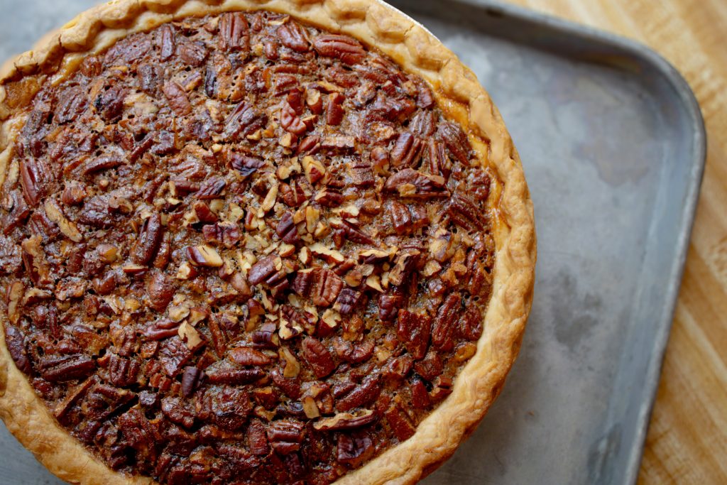 Smoked Pecan Pie