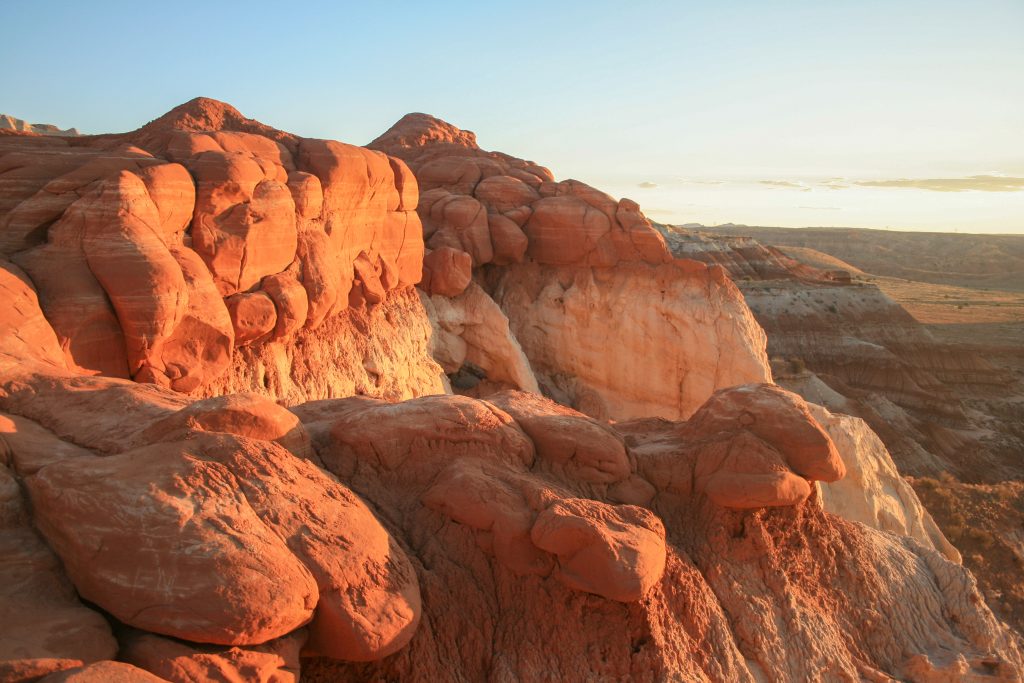 Red rock hills of Utah