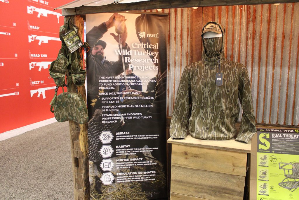 Mossy Oak highlights the NWTF's wild turkey conservation and reserch efforts.