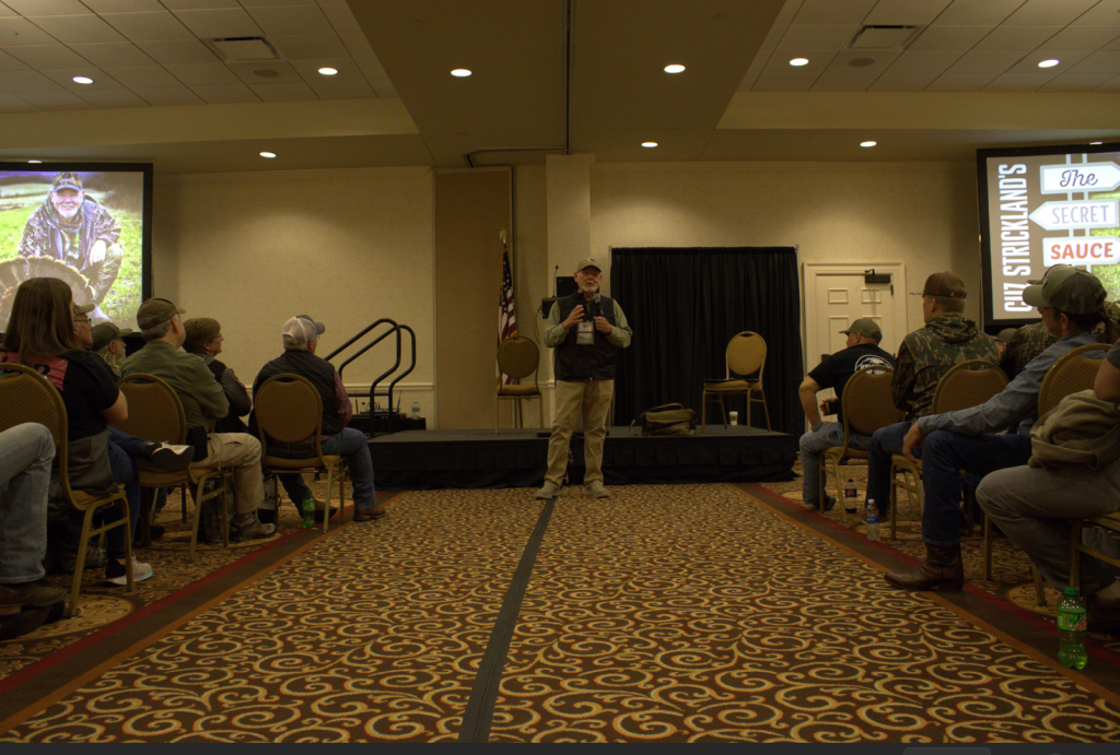 Strickland speaking at NWTF Convention