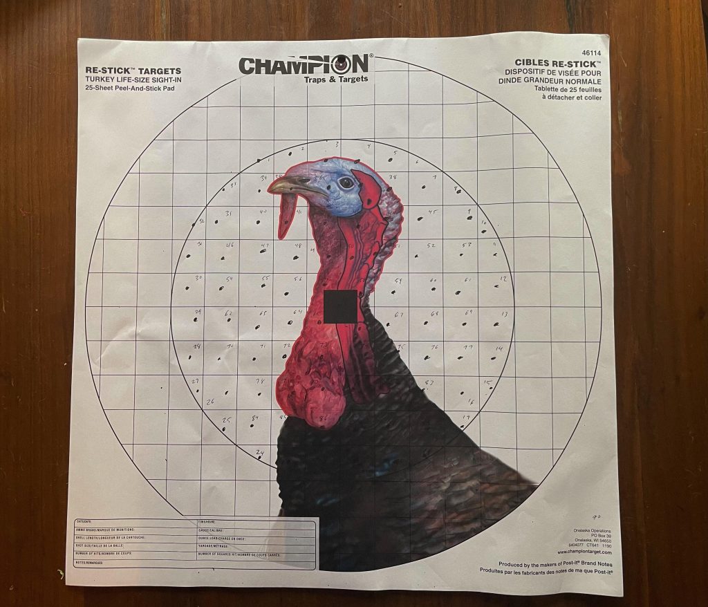Turkey target. 