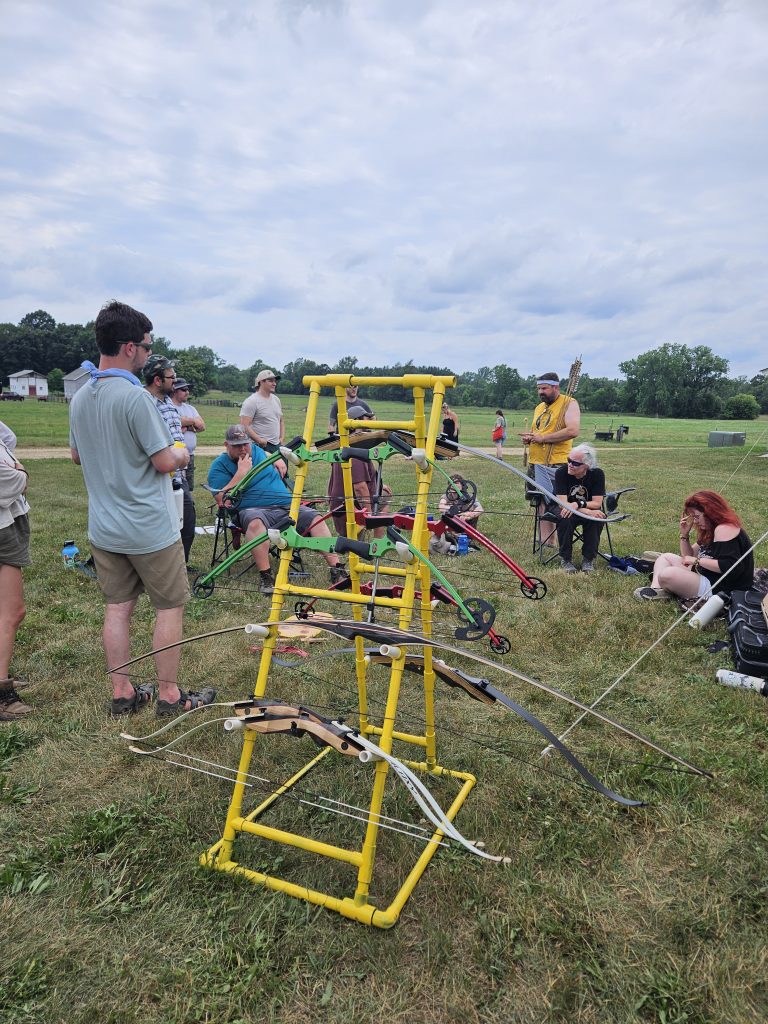 The archery activity