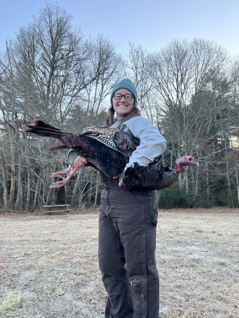 Elizabeth Bonczeck turkey trapping