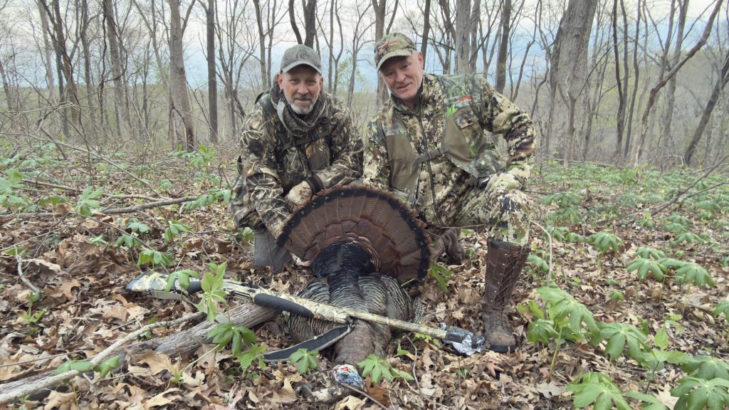 Brian Thietje with his turkey